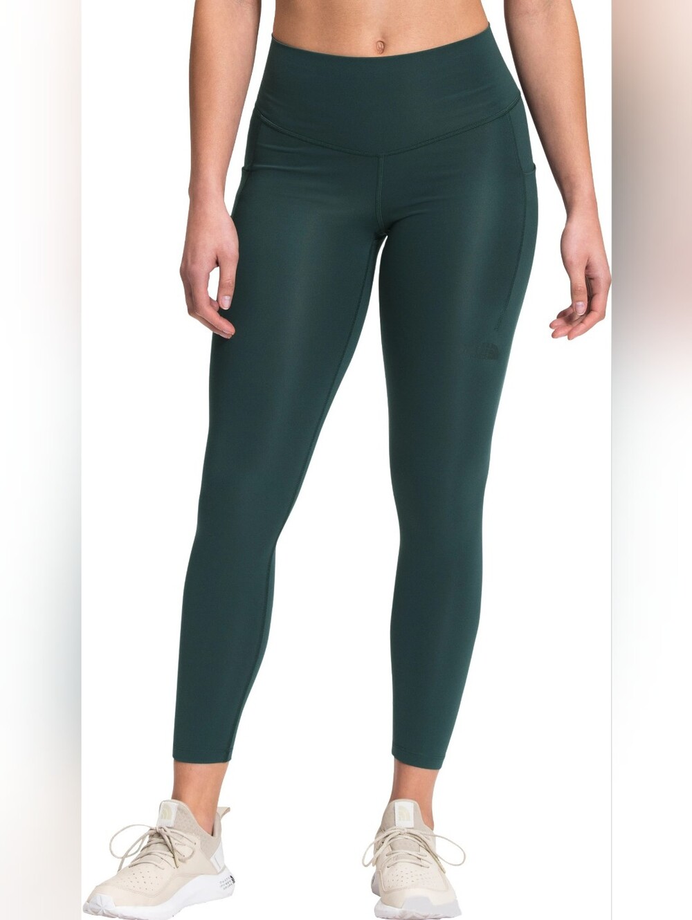 The North Face Green Women's Motivation High-Rise Pocket 7/8 Tights